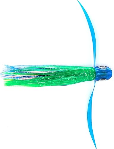 Miniatura 10 de Señuelo de pesca de caza grande de agua salada, para pesca de curricán en alta mar (FlyBoy 6 pulgadas)