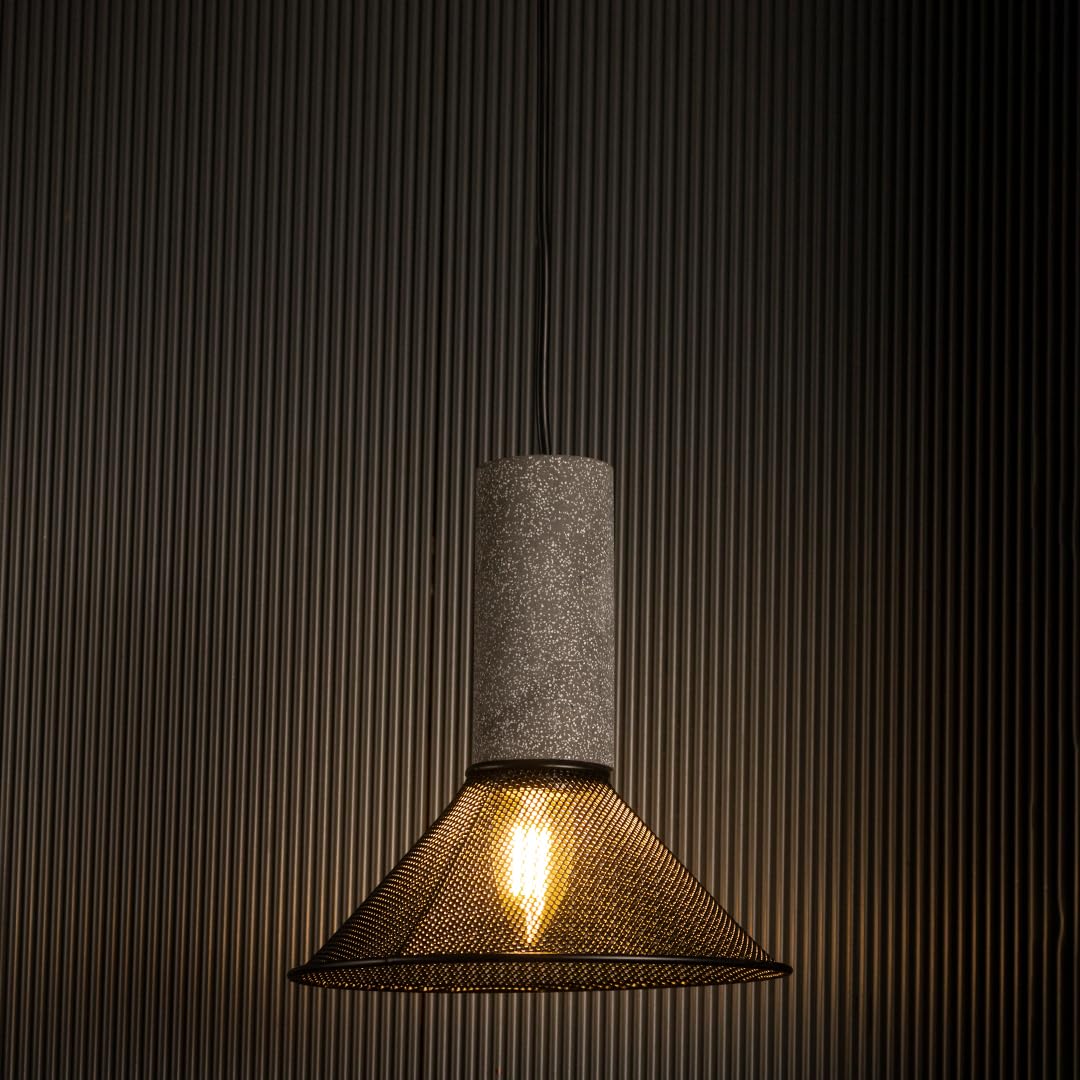 Whispering Homes PONZANO Dark Grey Pendant Light