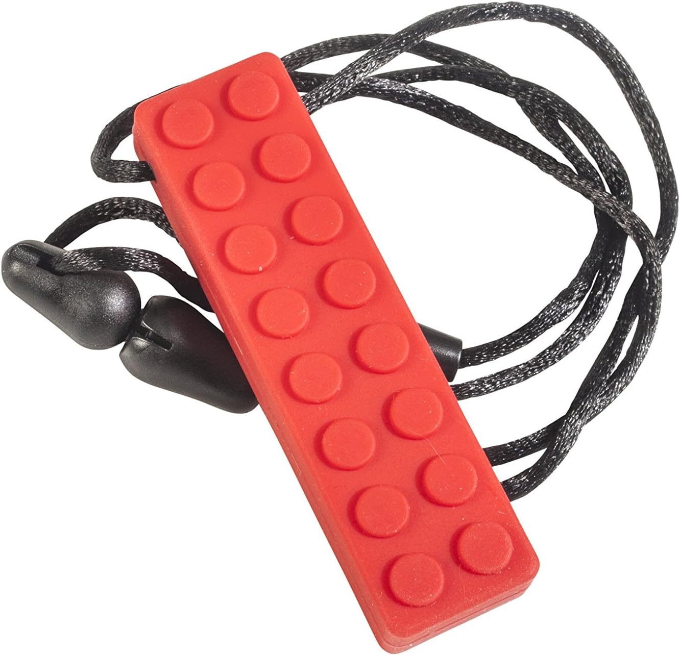 Sensory Brick Necklace (2-Pack) for Autism ADHD Oral Needs (Chewable Stimulation) by Hayes-Alan