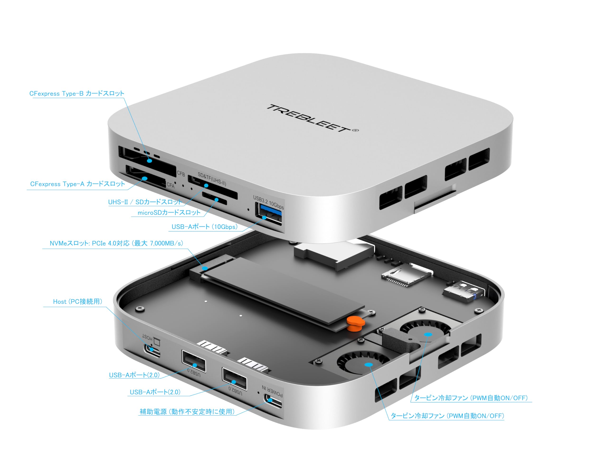 Amazon.co.jp: Thunderbolt 5 80Gbps Mac Mini M4 / M4 Pro 専用