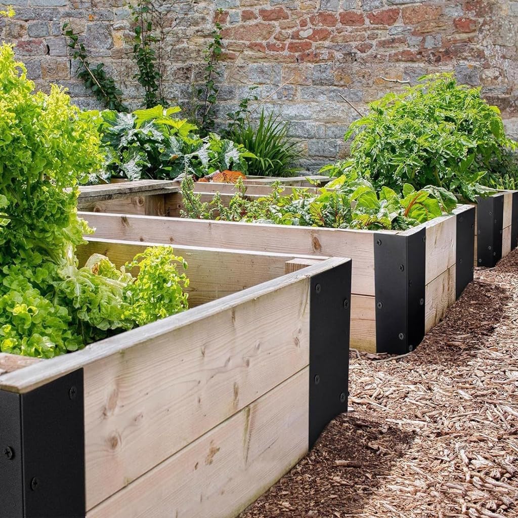 4 Pack Home Yard Garden Corner for Plant Structure Supporting Sprawling Plant Enhances Plant Stability Balconies