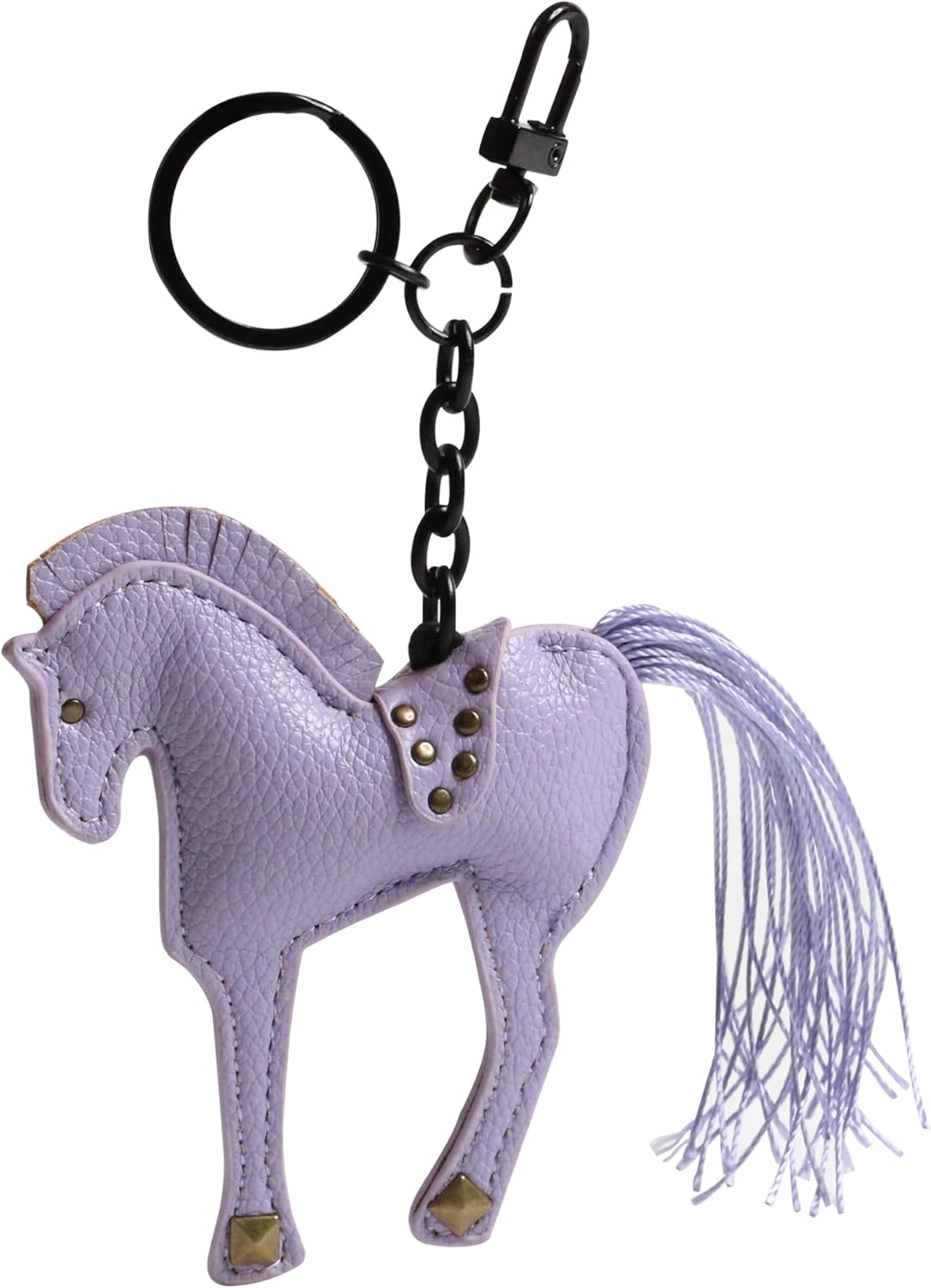 Horse Keychain, Hanging Charm Accessory for Purse, Bag and Backpacks Pony Key Chain for Women - Image 3