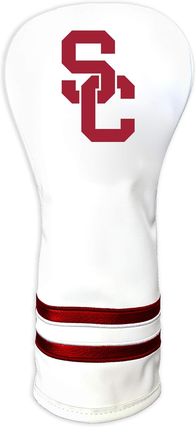 Team Golf NCAA Adult-Unisex White Vintage Fairway Head Cover