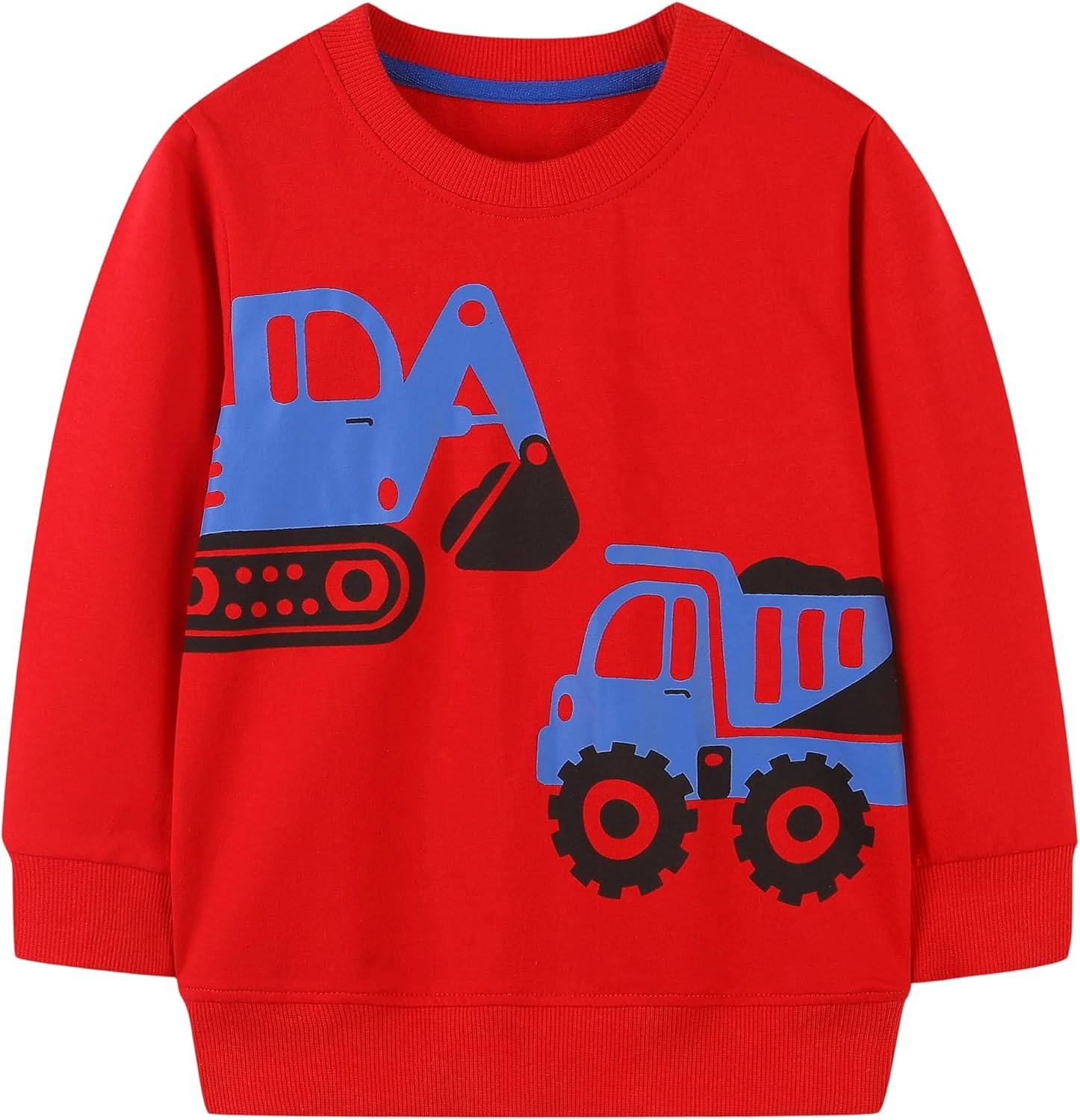 Toddler Sweatshirt Boys Long Sleeve Shirts Casual Kids Cotton Graphic Fall Winter Pullover Tee Tops Blouse