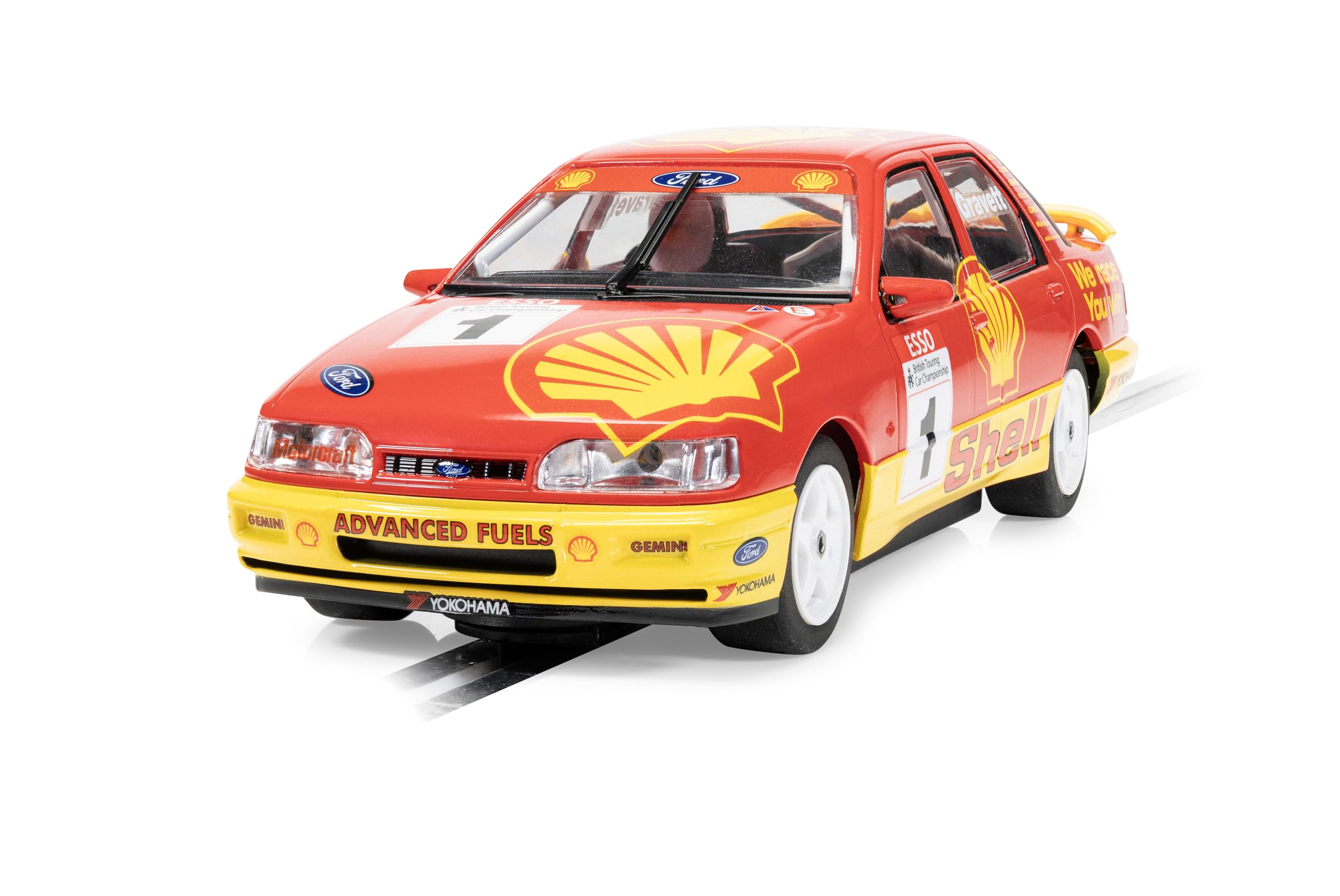 Scalextric Ford Sierra Sapphire Cosworth - BTCC 1990 - Robb Gravett C4632