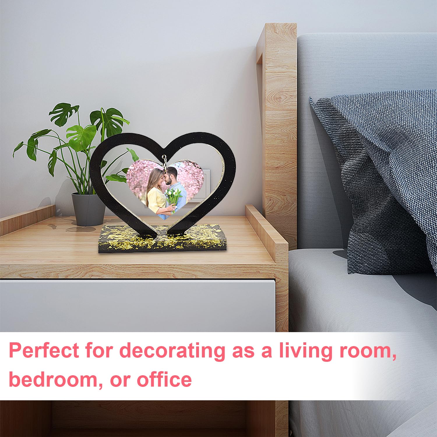 Resine Epoxy Moule Siliconeensemble Moule Coeur Resine Epoxy 6,96in