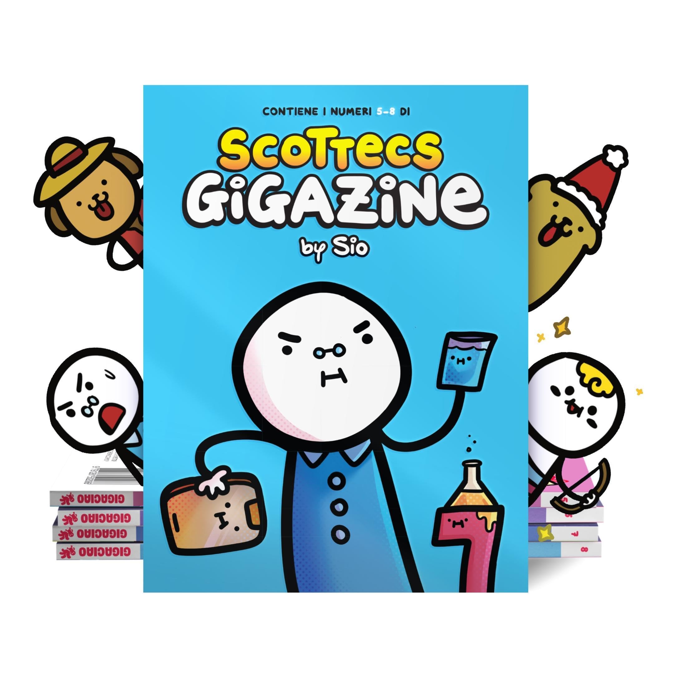 Scottecs Gigazine Cofanetto 2: Vol. 5-8