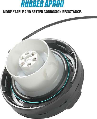 Miniatura 5 de Zlirfy Tapa de gasolina, tapa de gasolina, tapa de combustible, accesorios de automóvil, tapa de tanque de gasolina, tapa de llenado de tanque