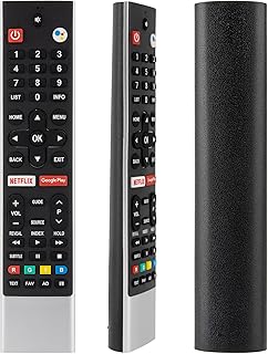 Voice Remote Control Replacement for Skyworth Smart TV, Compatible with Skyworth Android TV HS-7700J HS-7720 40E20300 49G2 49G6 49U5A 50G2A 50UC6200 55G6A11T 65XA8000, with 2 Popular Shortcut Buttons