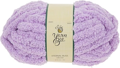 Miniatura 31 de Hobby Lobby Hilado Lila Francés Yarn Bee Eternal Bliss Hilo Grueso para Tejer y Manualidades Material de Bricolaje