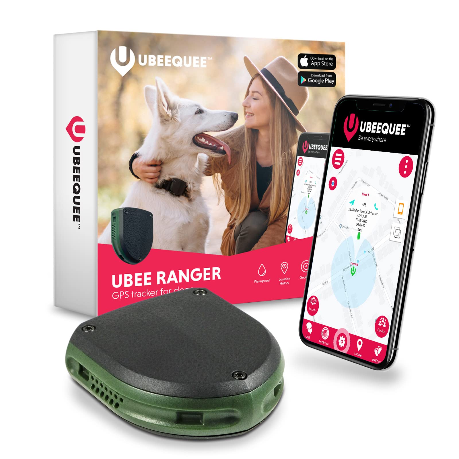 UBEE Dog GPS Tracker (UBEE RANGER)