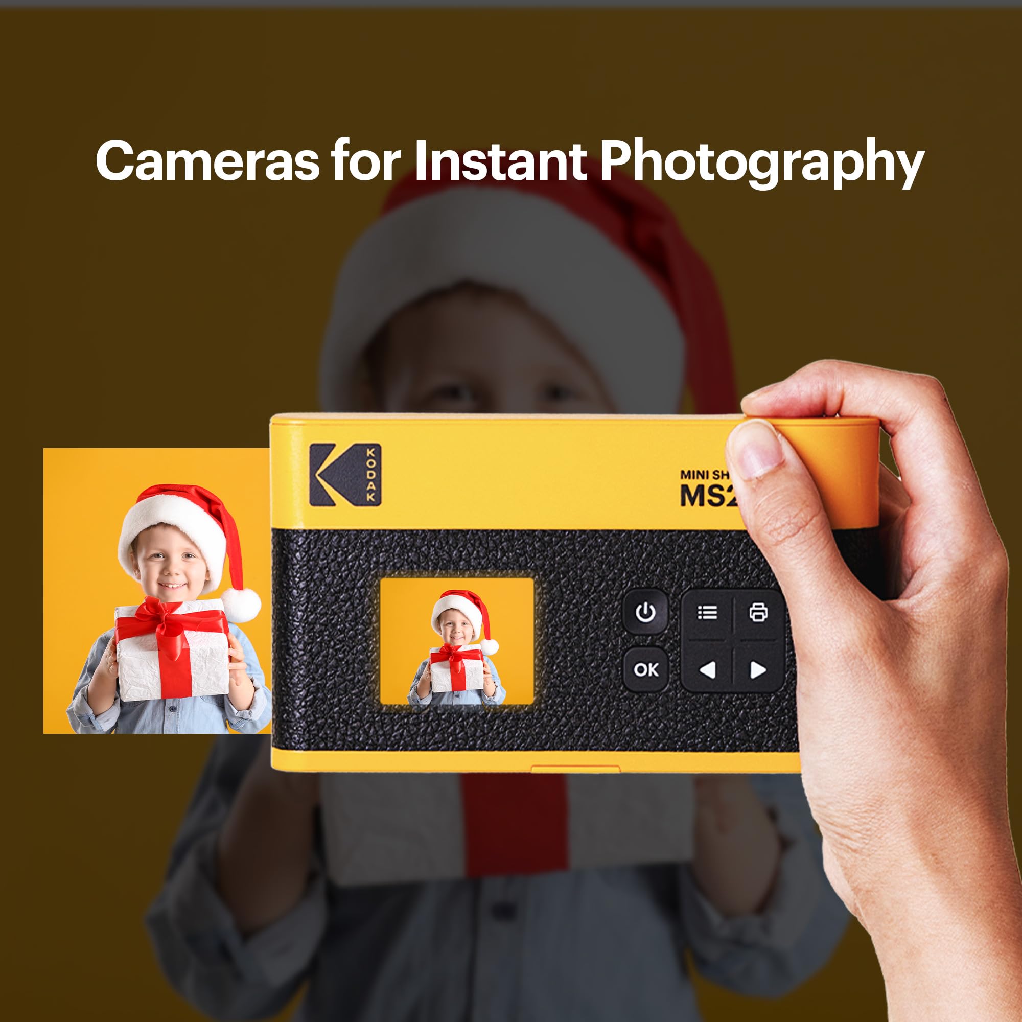 KODAK Mini Shot 2 Era 2x3” Instant Digital Camera & Photo Printer, 38 Sheets Gift Bundle, 2-in-1 Portable Print Camera - Image 4