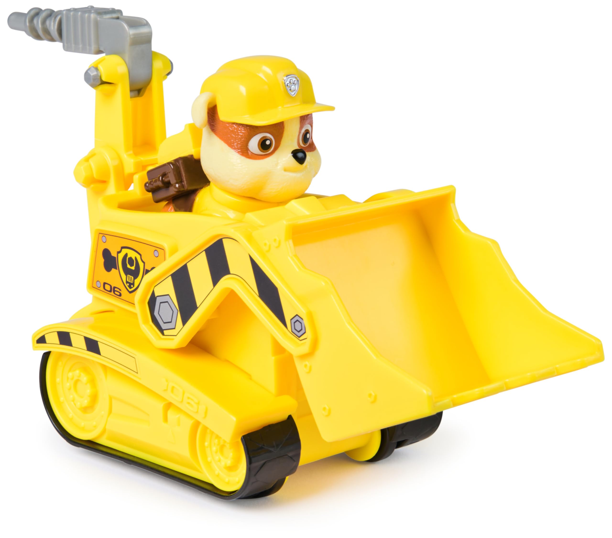 Paw Patrol - Pat Patrouille - Véhicule Figurine Ruben - Voiture Figurine À Collectionner - Pat Patrouille Véhicule - Plastique Recyclé - Voiture Enfant - Jouet Enfant 3 Ans Et +