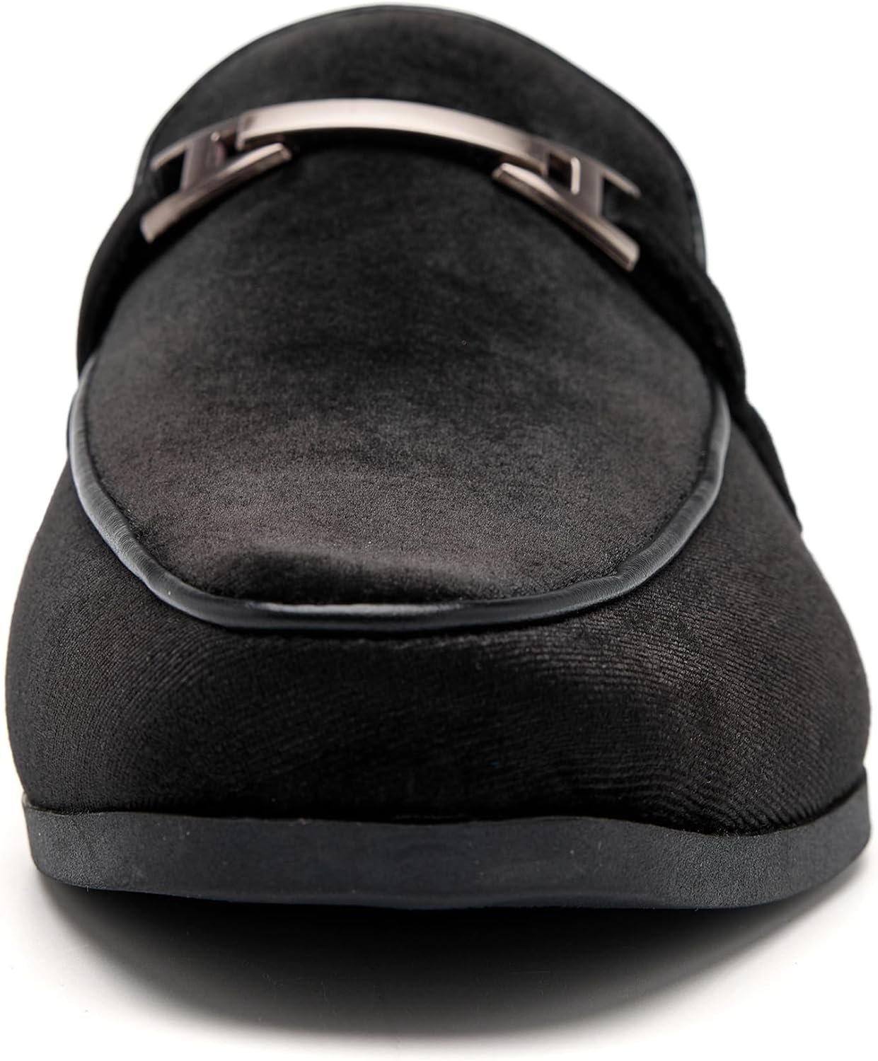 UUBARIS Men's Velvet Loafers Slip-On Comfortable Formal Dress Shoes Wedding Tuxedo Casual Oxfords - Image 4