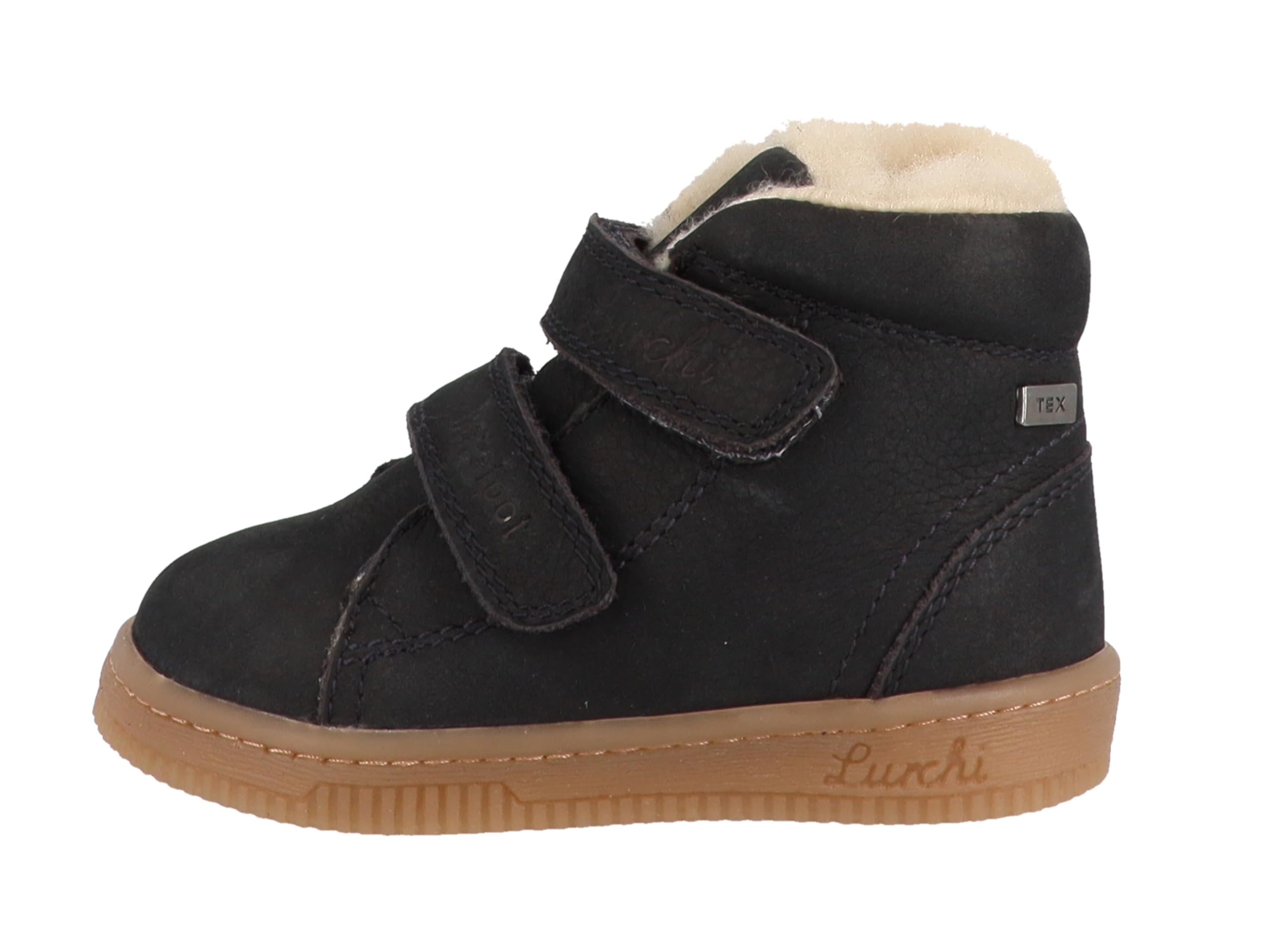 Lurchi Felix Barefoot Tex Lammwolle rot