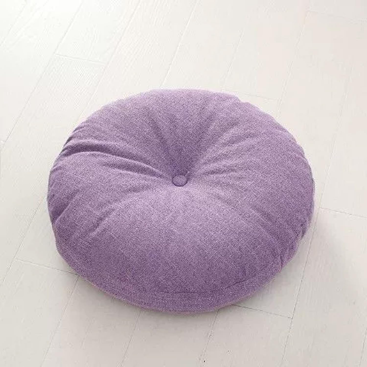 Cojín redondo para silla de 60 cm para decorar terrazas y salones morados