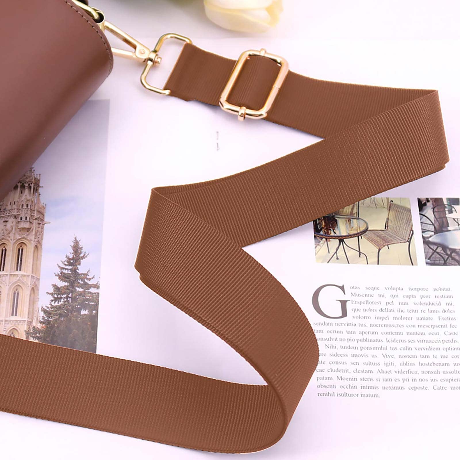Sangle de sac à main réglable colorée pour femme - Autrement - 21