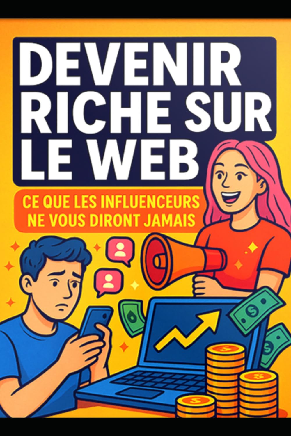 Devenir riche sur le web: Ce que les influenceurs ne vous diront jamais