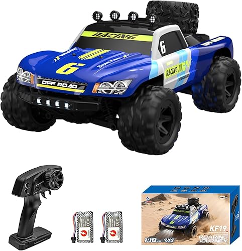 Miniatura 10 de Auto RC rápido sin escobillas 1/12 para adultos, 4WD eléctrico todoterreno RC Monster Truck, 60KM/H de alta velocidad RC coche con Hobbywing ESC,