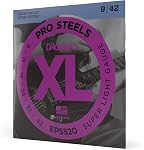 D'Addario EPS530 ProSteels Chaînes de guitare électrique, très grande lumière, 8-38