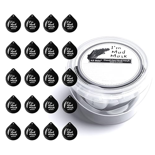 Miniatura 9 de EnMart Mascarillas de arcilla del mar muerto, limpiador mineral de poros de mar profundo, removedor de puntos negros, máscaras faciales de uso
