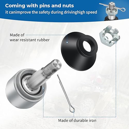 Miniatura 3 de Kit de rótula y soporte para Polaris Polaris Sportsman Magnum Ranger Scrambler Trail Blazer Trail Boss Xpedition Xplorer Big Boss OEM # 7061158