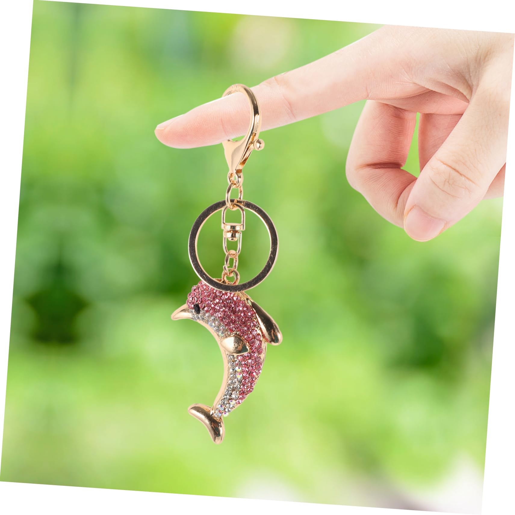 VALICLUD 4 Pezzi Portachiavi Delfino Piccolo Delfino Decorazione Delfino Portachiavi Mestiere Del Del Pendente Delfino Appeso Decorazione Appeso Decorazione Fascini Del
