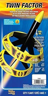 Estes Flying Model Rocket Kit Twin Factor 7250