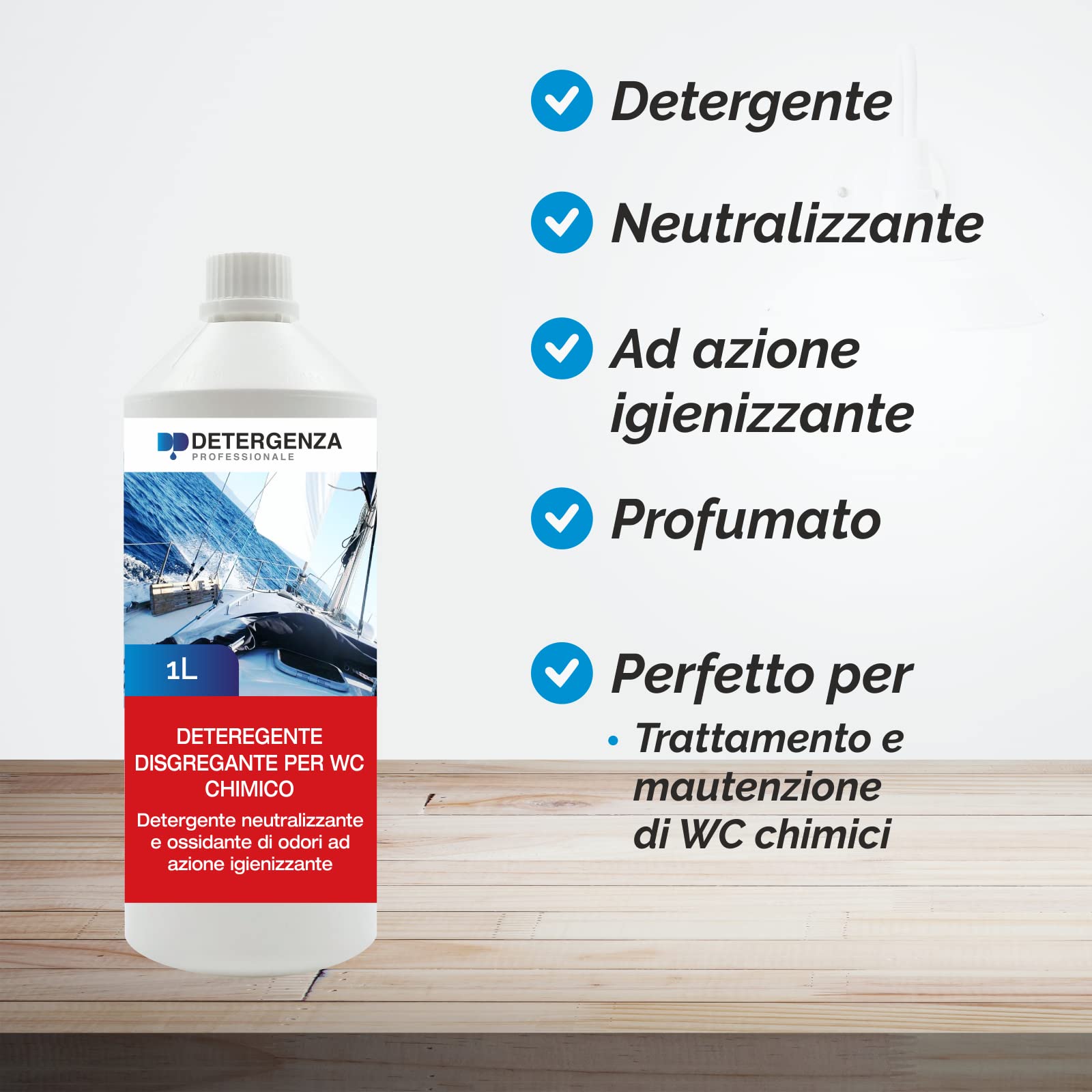 Liquido DISGREGANTE per WC Chimico WC Boat Ultra CONCENTRATO - pz. 1 da 5 L
