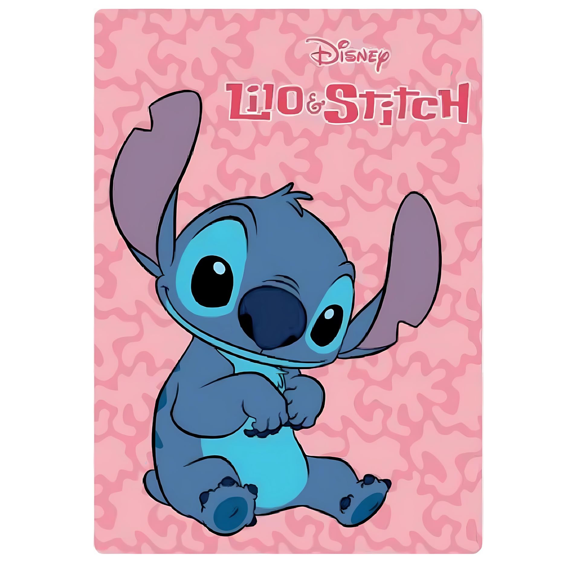 arlis Lilo Stitch Disney - Manta Polar (100 x 140 cm), Color Rosa
