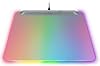 Razer Firefly V2 Pro Phantom White - لوحة ماوس ألعاب مضاءة بالكامل - Chroma RGB - سطح ذو نسيج دقيق - قاعدة غير قابلة للانزلاق - محور USB - 360 x 278 مم | Phantom White Edition