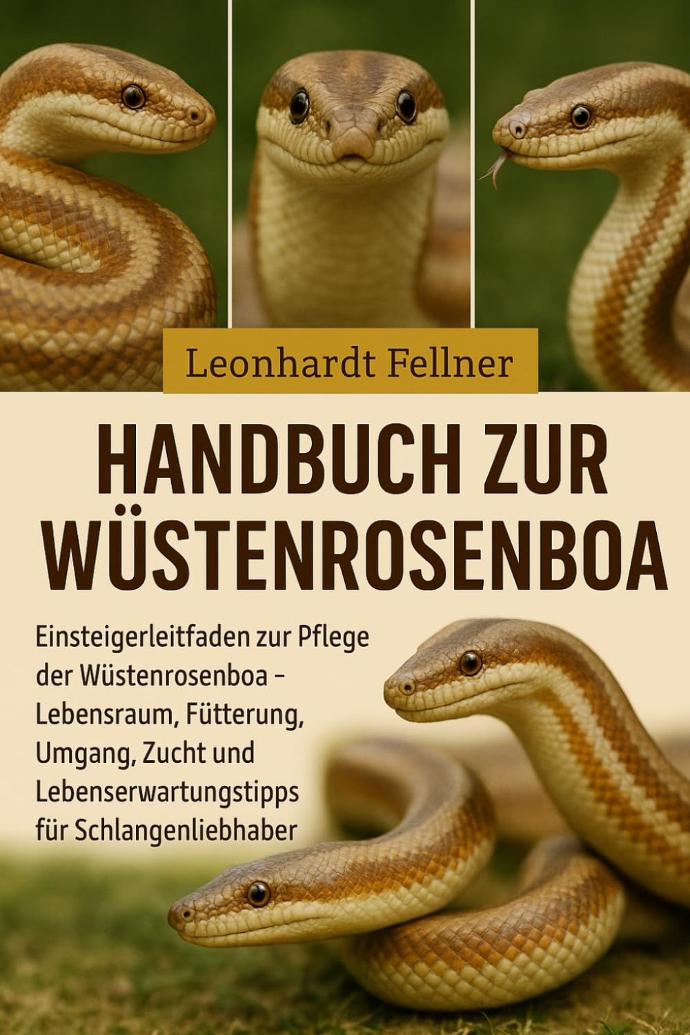 Handbuch zur Wüstenrosenboa: Einsteigerleitfaden zur Pflege der Wüstenrosenboa – Lebensraum, Fütterung, Umgang, Zucht und Lebenserwartungstipps für Schlangenliebhaber