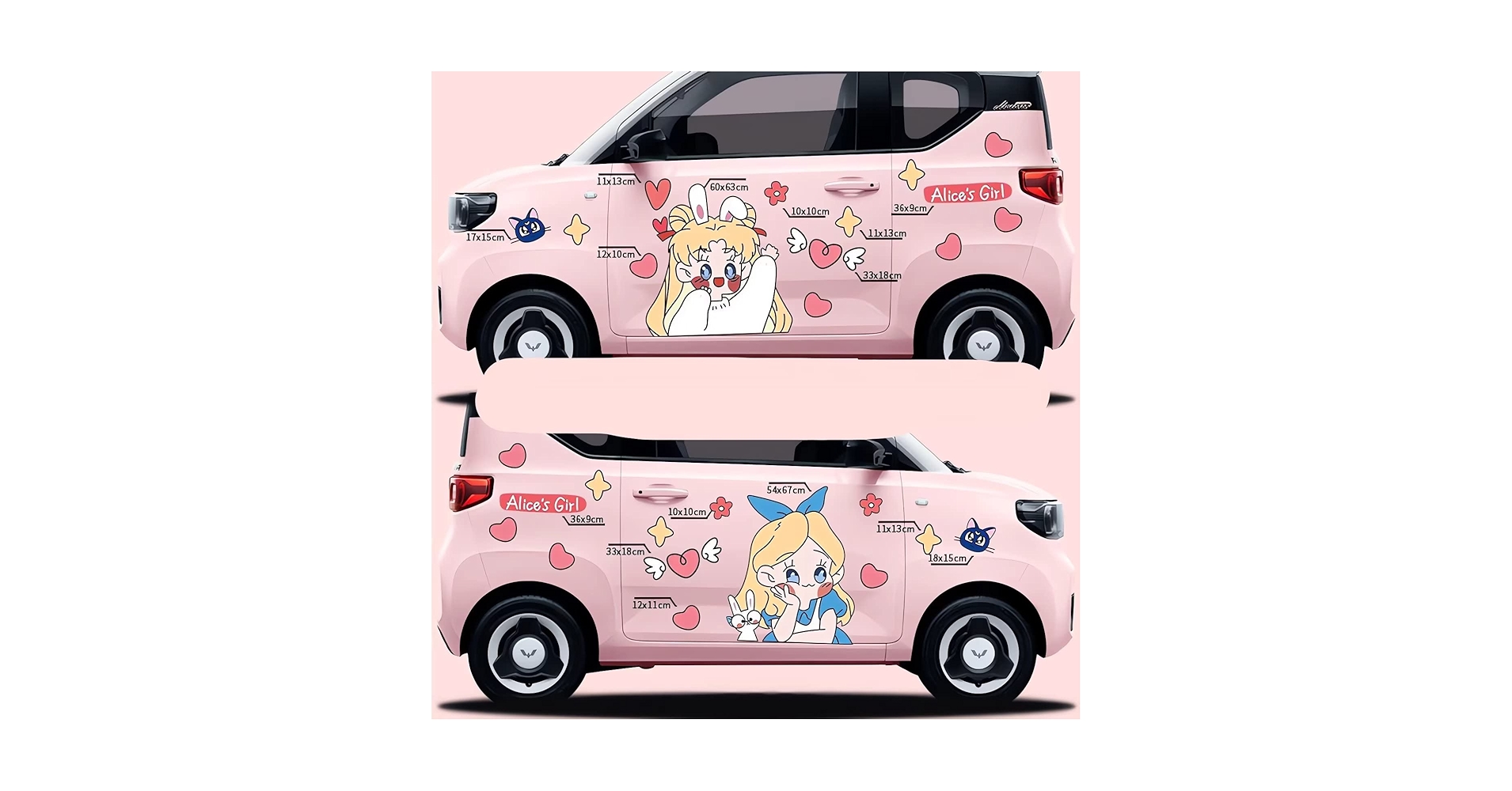 【専用出品】女の子ステッカー 35枚 ステッカー 女の子 ガール 防水 耐水 シール 詰め合わせ 車