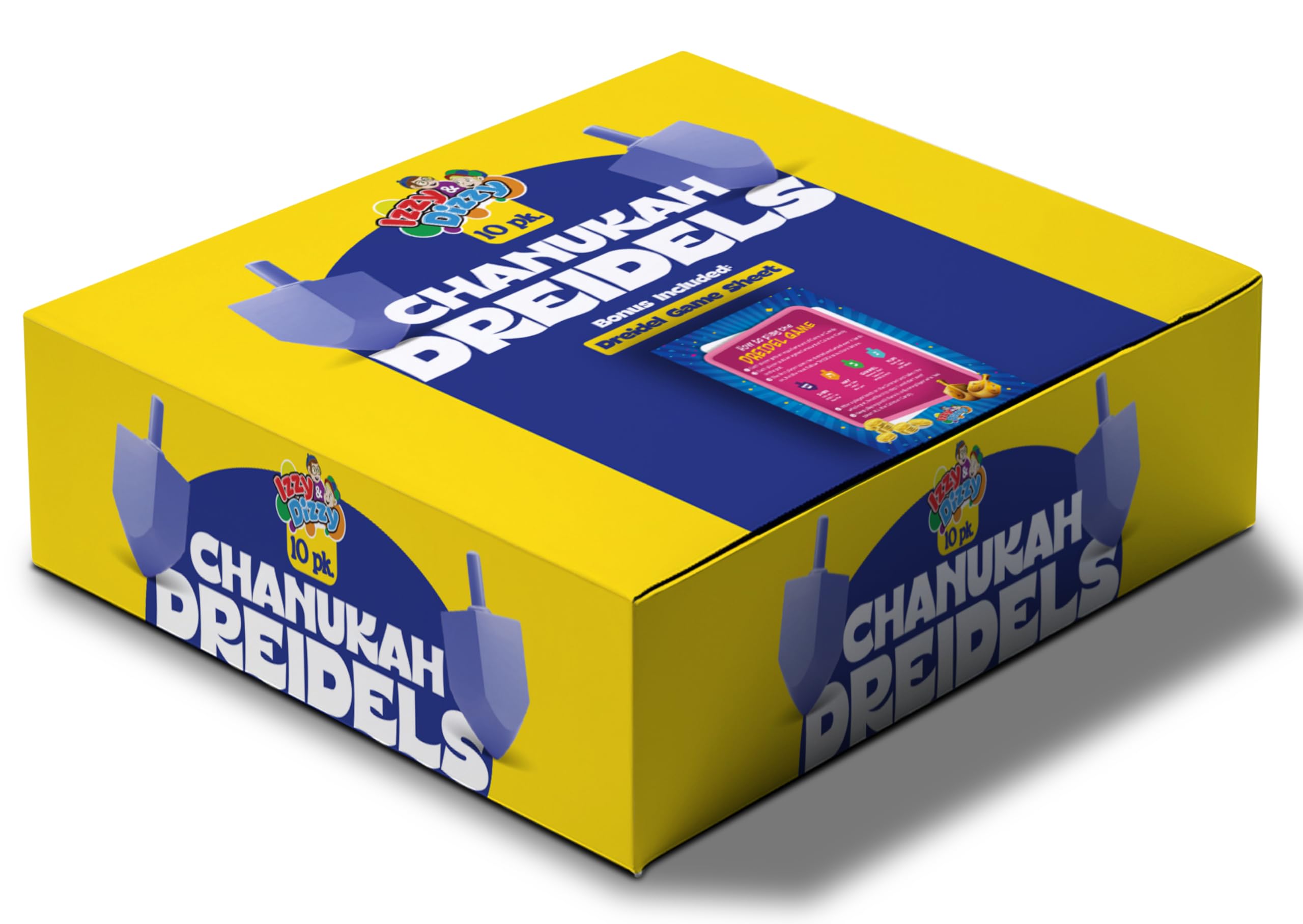 Amazon.co.jp: Izzy 'n' Dizzy Hanukkah Dreidels - マルチカラー