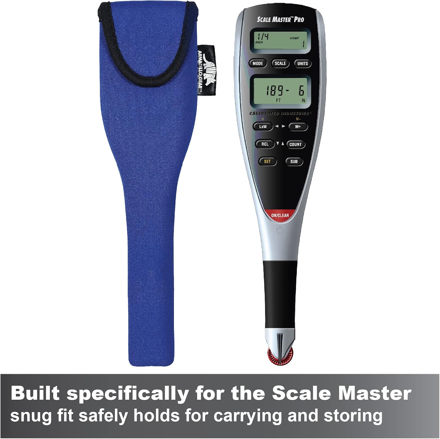 Calculated Industries 5011 Scale Master Series Neoprene Case , Blue