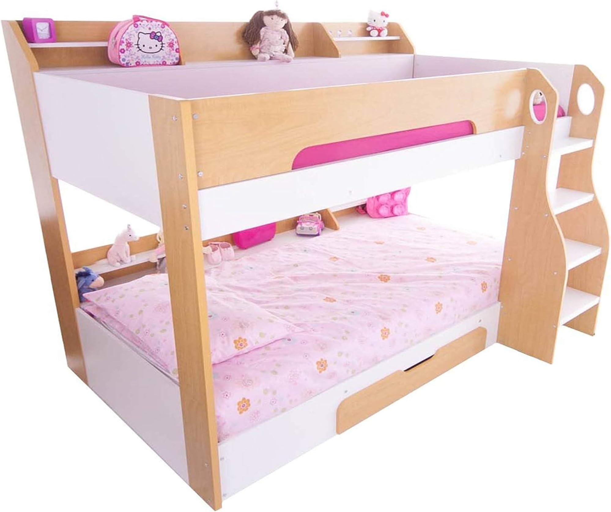 Flair Furnishings Flick Bunk Bed, Wood, Maple