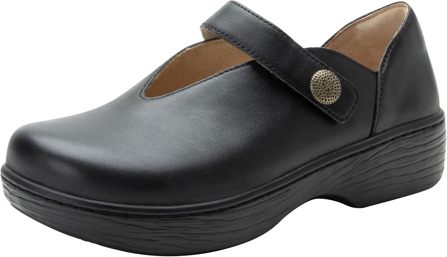 Amazon.com | Alegria Women's Opheliah Comfort Shoes V-Cut Leather