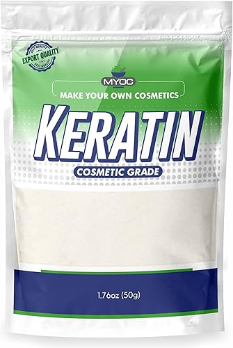 Miniatura 1 de Polvo de queratina  1.76 oz (1.76 onzas), polvo de queratina pura, polvo de queratina para champú y acondicionador, queratina para cuidado de uñas y