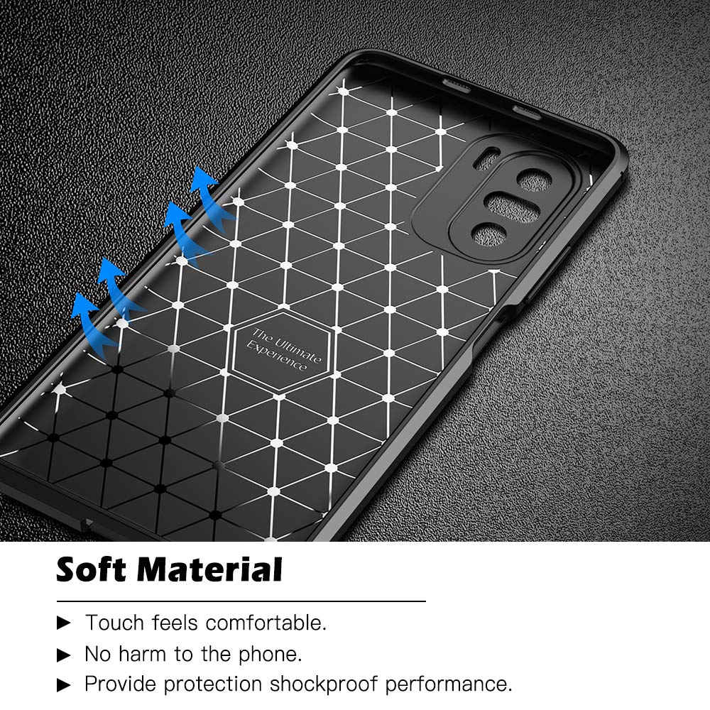 Cover Per Xiaomi Poco F3 5G | Custodia Marmo, Paraurti TPU E Retro Rigido, Antigraffio - 5