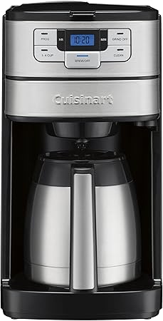 Cuisinart Automatic Grind & Brew 10-Cup Coffee Maker with Blade