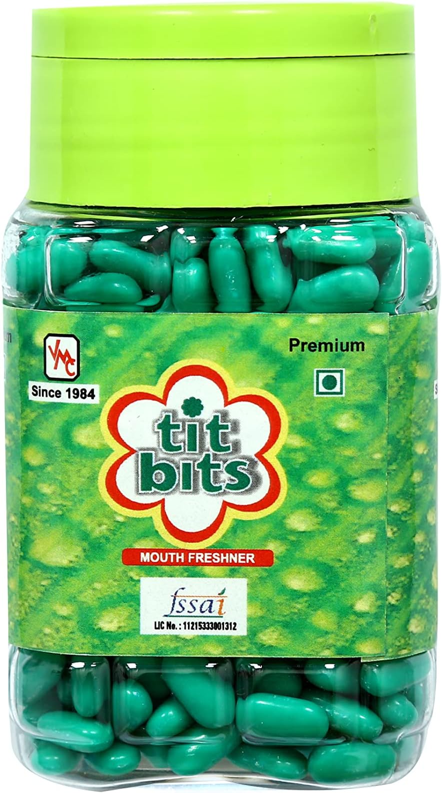 Titbits Freshburst Hygiene Digestive Mouth Freshener Family Pack - Pack of 3 - Paan Flavor - (450 gram)