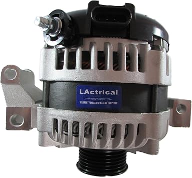 High Output 350 Amp Alternator custom 6 Phase Hairpin Compatible with GMC Envoy SUV XUV L6 4.2L 02 2002 03 2003 04 2004 05 2005 06 2006 350A