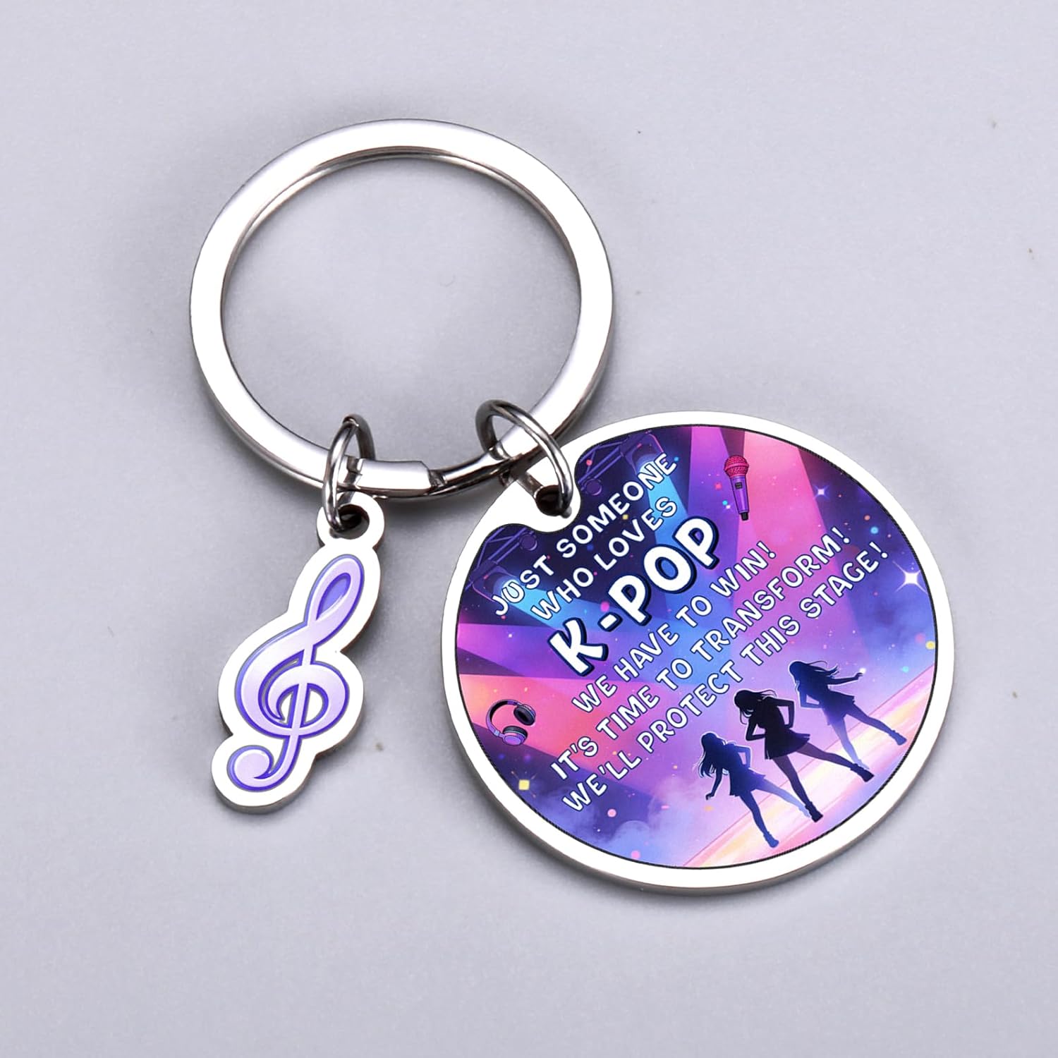 Perleddom Kpop Gifts for Girls Easter Gift for Woman Kpop Keychain Merch for Teen Girl K Pop Lovers Gifts for Fans Korean Stuff for Female Friends Korean Music Lovers Gift - Image 8