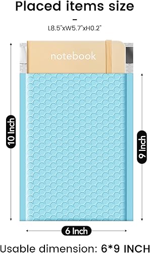 Miniatura 206 de GSSUSA - Sobres acolchados de polietileno de 6” x 10”, sobres de burbujas, bolsas sobres para envíos de pequeños paquetes, bolsa de envío, paquete