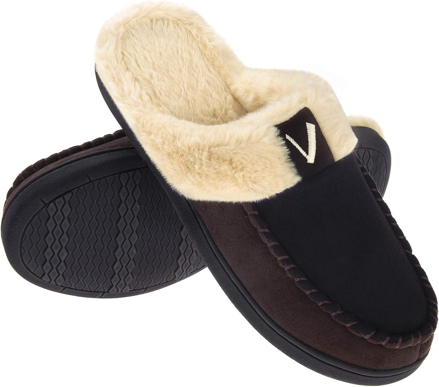 Mens scuff slippers amazon Clearance