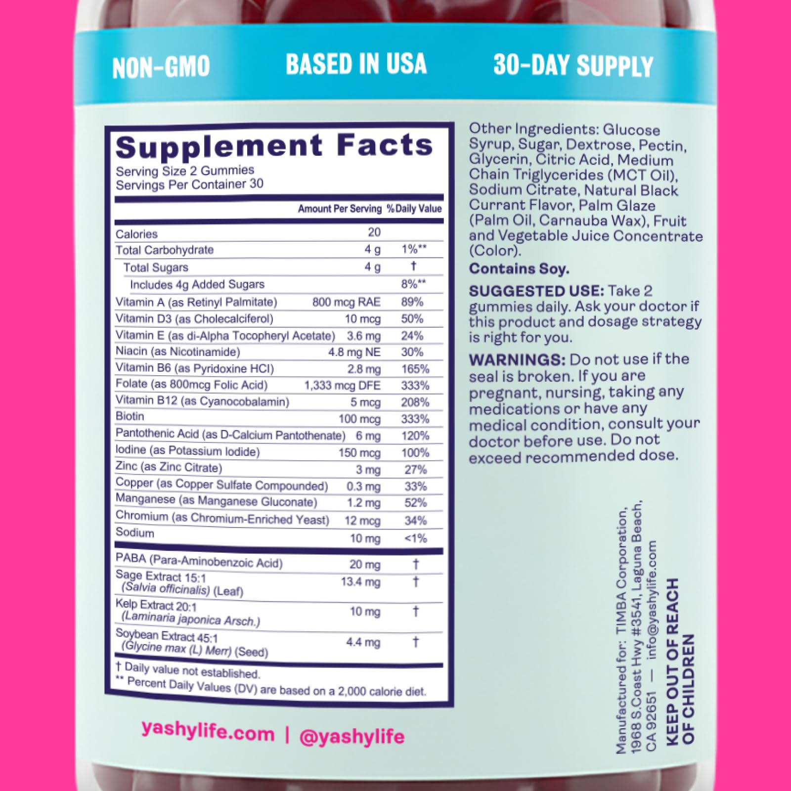 Gummies for Menopause | Hormone-Free Supplements for Women | Clinically Backed | 30 Servings | Helps Alleviate Hot Flashes, Night Sweats, & Mood Swings | Supports Libido | BlackBerry Flavor