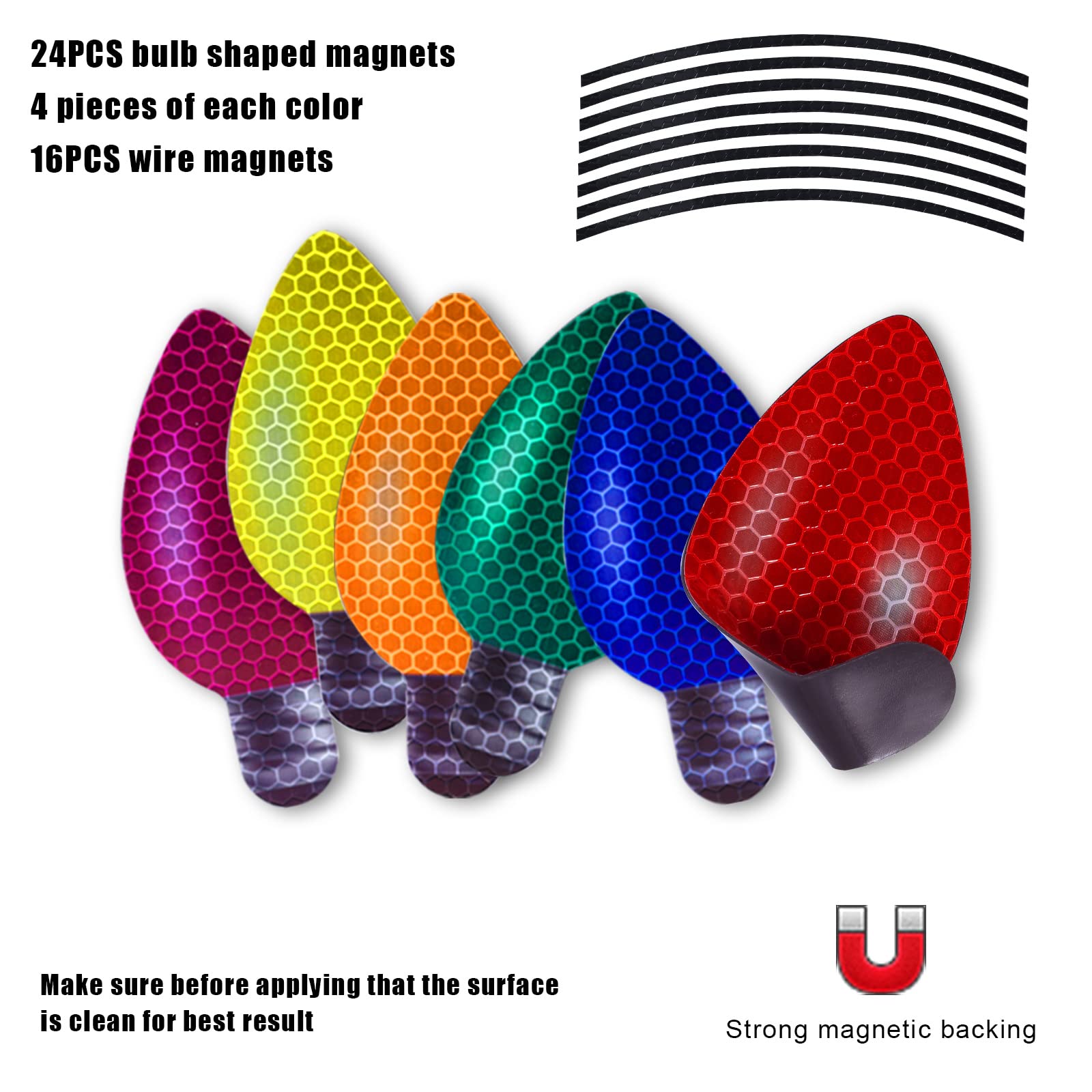 TAROME Weihnachts Nussknacker Kühlschrankmagnete - 16-tlg Bastelset