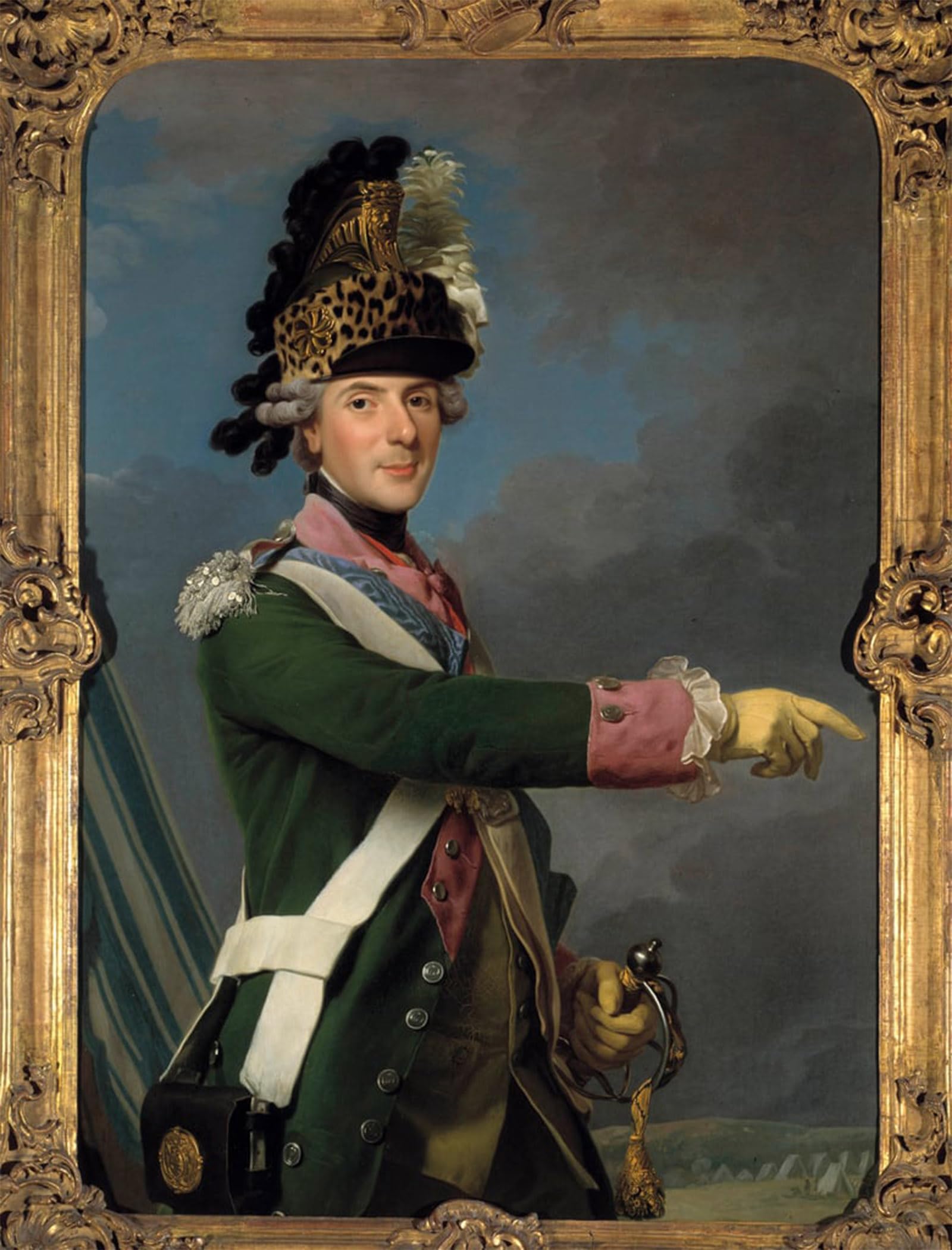ARTXLXXBN Famous Print Painting Colorful Art Print Portrait of Louis De France by Alexander Roslin Canvas Art Decorations for Home Decor 60x90cm
