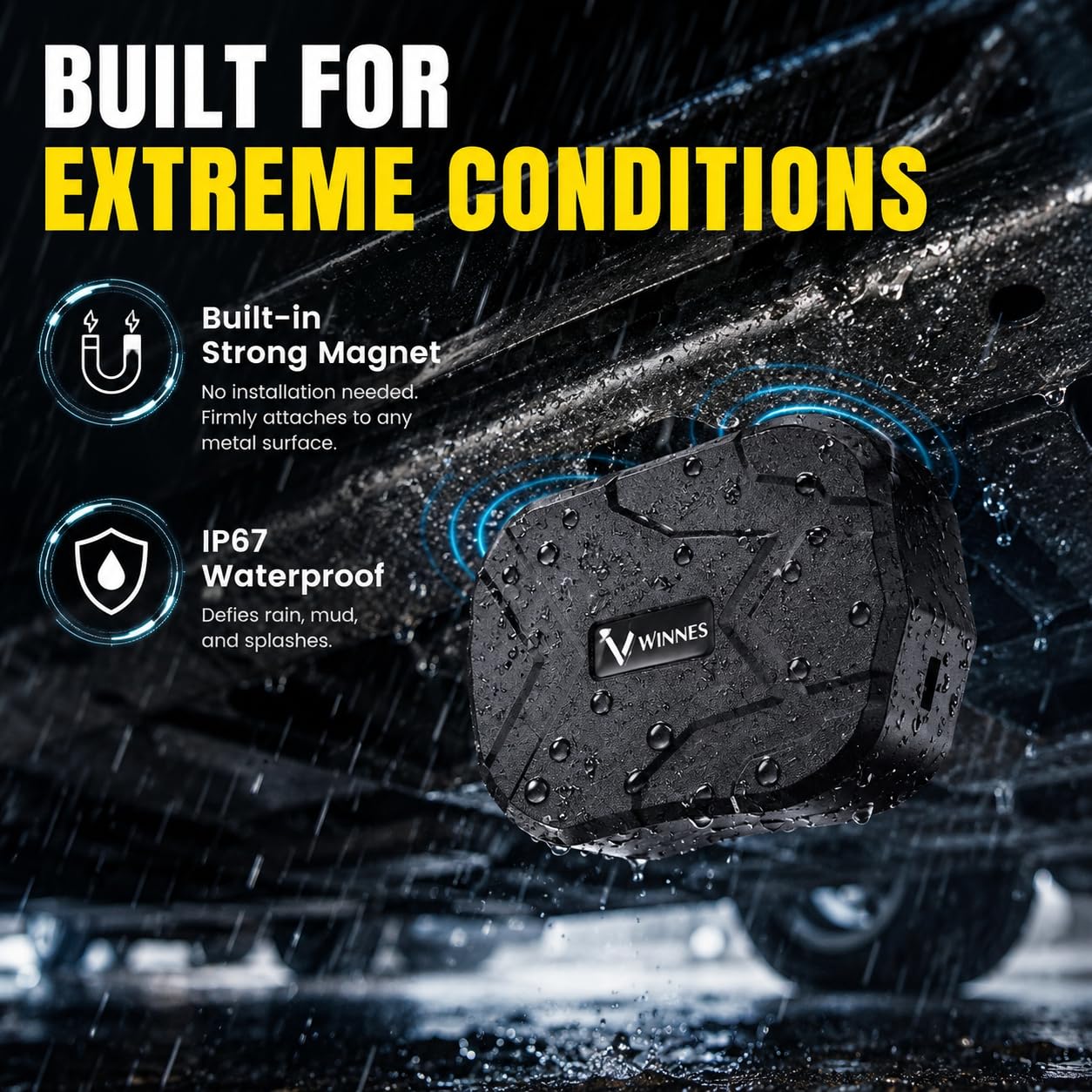 4G GPS Tracker per Auto 4G Localizzatore GPS Tracciamento tempo reale | Micro;Storico 6 Mesi;Impermeabile;allarme vibrazione;magnetico;SIM Anonima gratuita