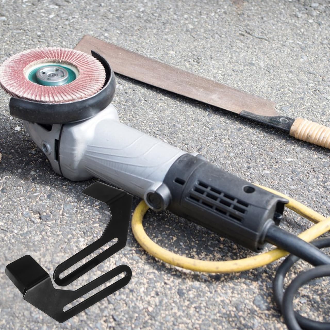 Tofficu Bench Grinder Tool Rest 4.92In Metal Grinder Bracket Attachment for Polisher Safety Stand Durable Replacement Parts for Home Workshop